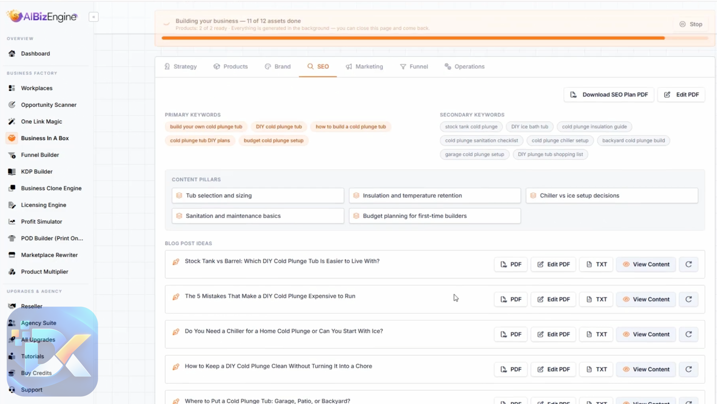 AIBizEngine Demo