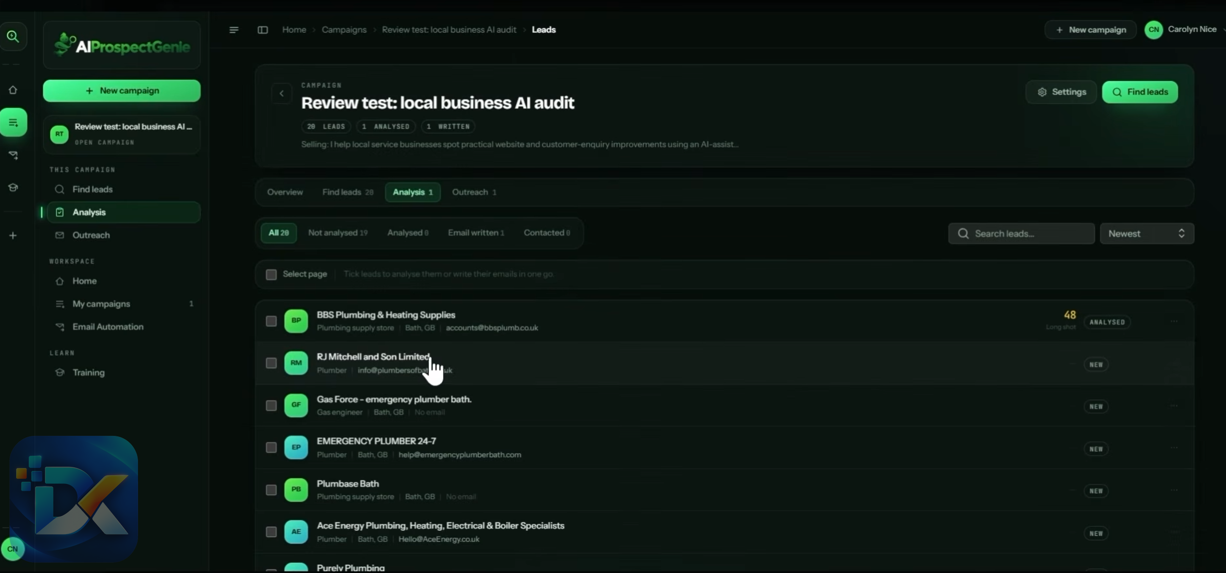 AIProspectGenie Demo