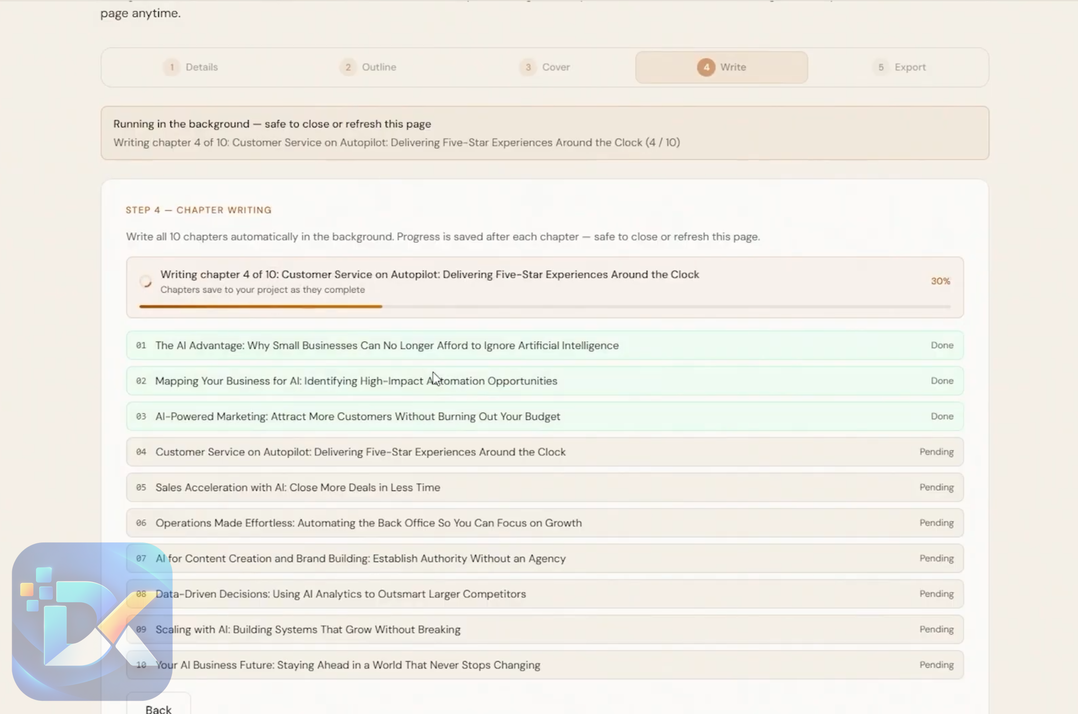 BookPilot Demo
