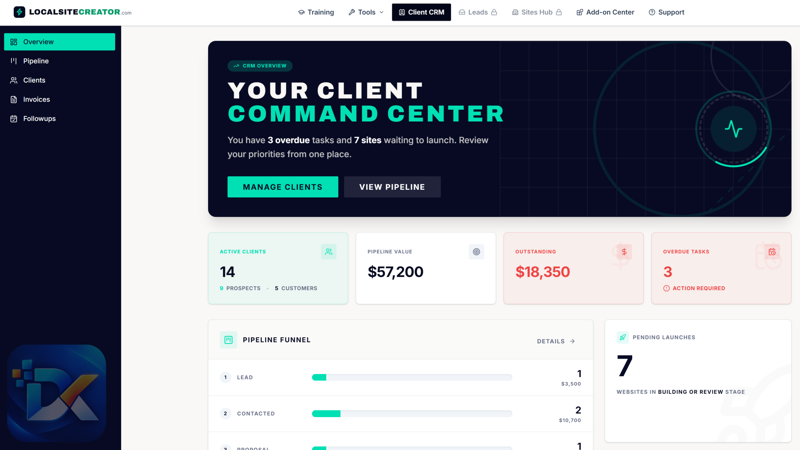 Local Site Creator Demo