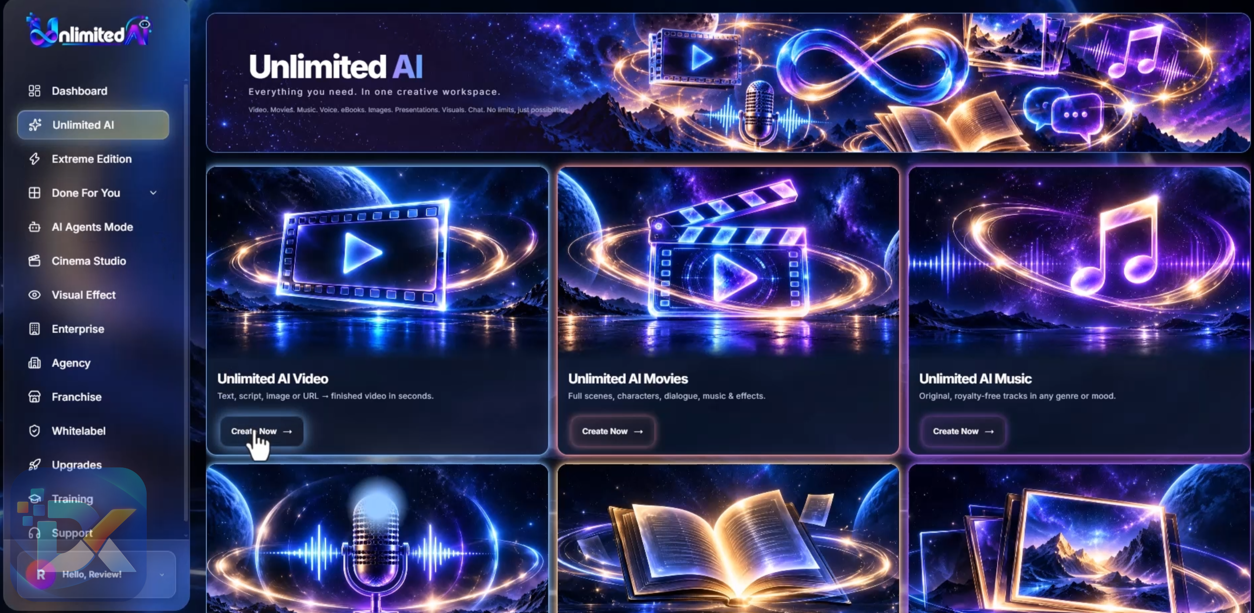 Unlimited AI Demo