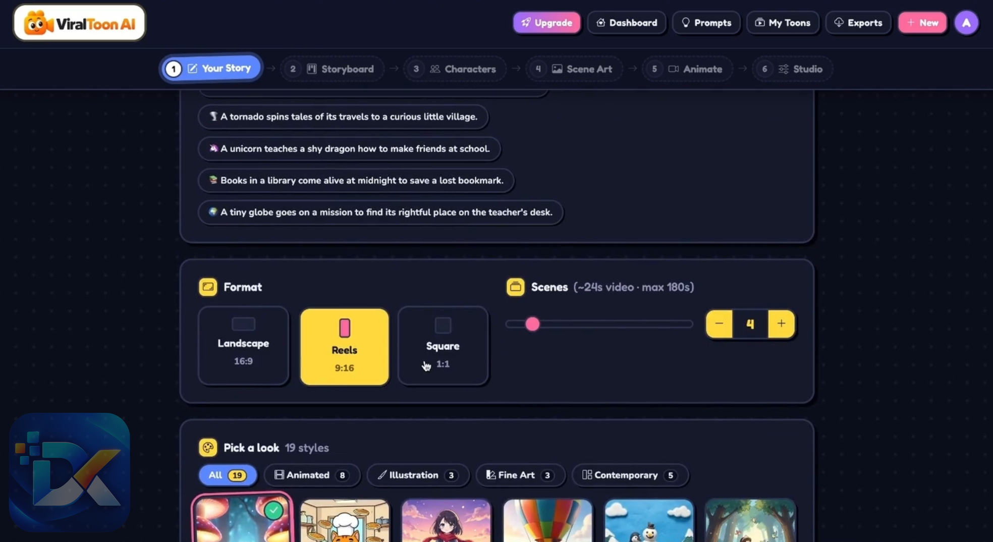 ViralToon AI Demo