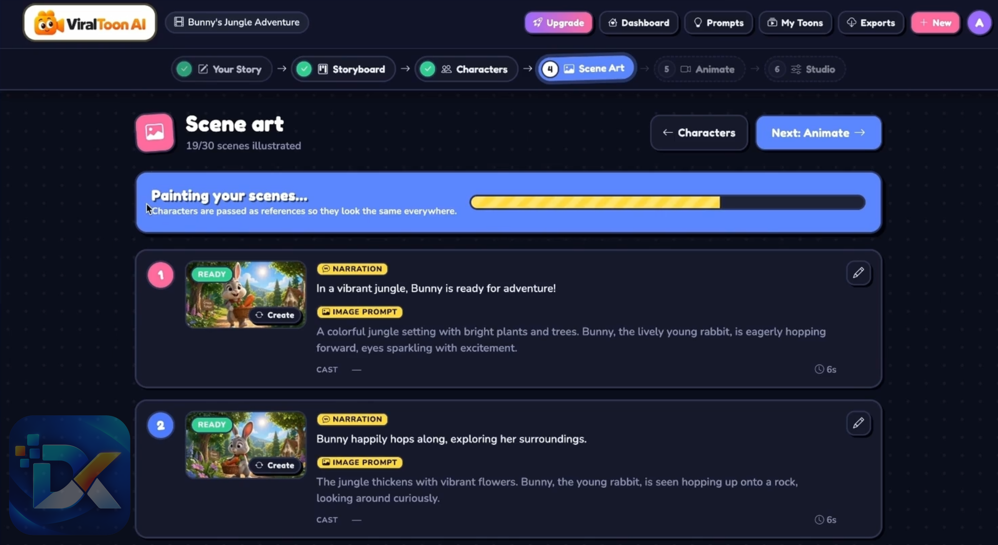 ViralToon AI Demo 