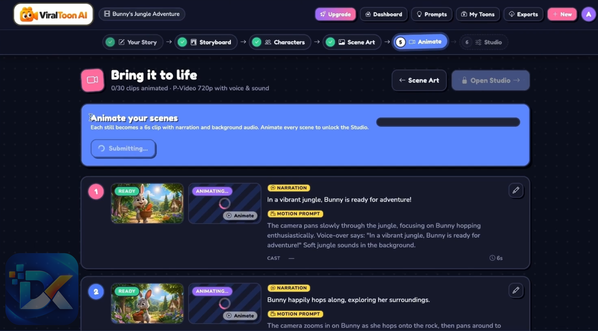 ViralToon AI Demo