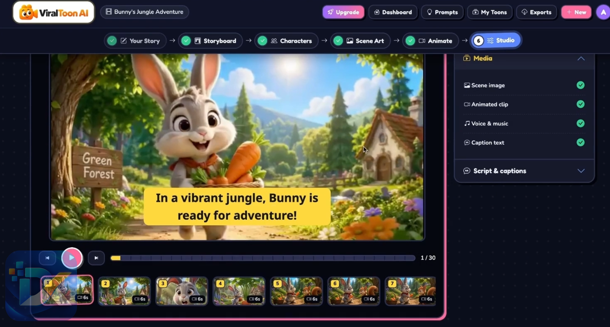 ViralToon AI Demo